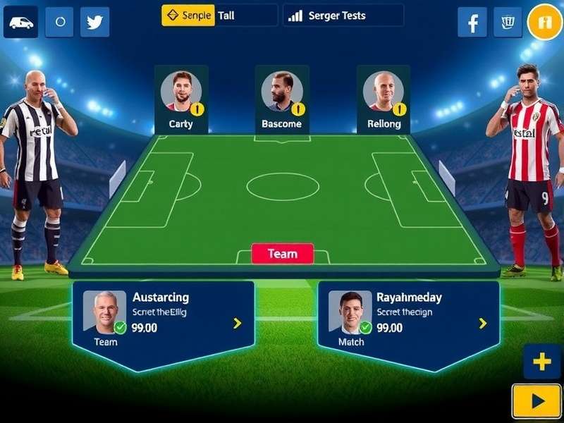 Star Football Coach Game Screenshot