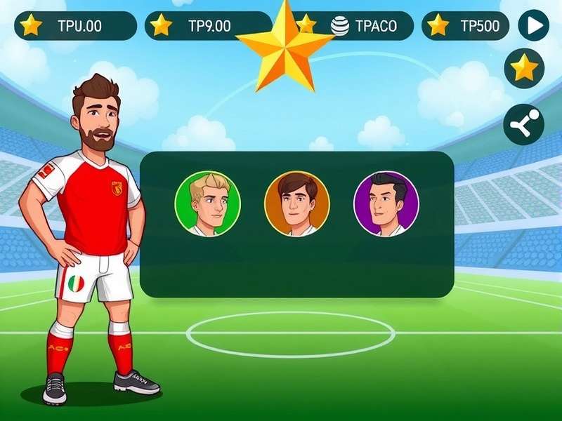 Star Football Coach Match Gameplay
